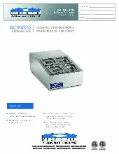 arctic-air-acp4sq-refrigerated-countertop-pan-rail-specsheet-251119hs6fic.pdf