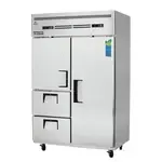 Everest Refrigeration ESRF2D2, Refrigerator Freezer, Reach-In