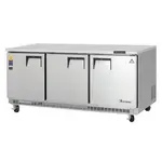 Everest Refrigeration , ETBF3, Freezer, Undercounter, Reach-In