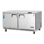 Everest Refrigeration ETBWR2, Refrigerator, Undercounter, Reach-In