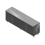 John Boos 4CH4-24120, Work Table, Cabinet Base Hinged Doors