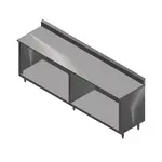 John Boos 4CO6R5-2484, Work Table, Cabinet Base Open Front