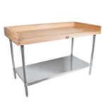 John Boos DNS12, Work Table, Bakers Top