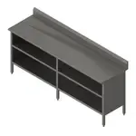 John Boos EBOS6R5-24144, Work Table, Cabinet Base Open Front
