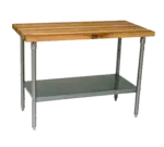 John Boos SNS07, Work Table, Wood Top
