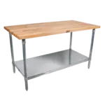 John Boos TNS17A, Work Table, Wood Top