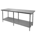 Thunder Group SLWT43084F, Work Table,  73" - 84", Stainless Steel Top