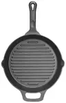 Winco CAGP-10R, Cast Iron Grill / Griddle Pan