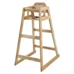 Winco CHH-601, High Chair, Wood