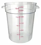 Winco PCRC-22, Round Food Storage Containers