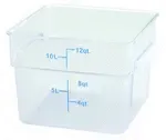 Winco PCSC-12C, Square Food Storage Containers