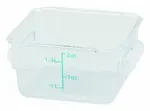 Winco PCSC-2C, Square Food Storage Containers