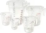 Winco PMCP-5SET, Measuring Cups