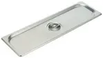 Winco SPJL-HCS, Steam Table Pan Cover, Stainless Steel