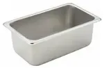 Winco SPQ4, Steam Table Pan, Stainless Steel