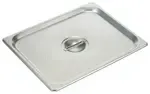 Winco SPSCH, Steam Table Pan Cover, Stainless Steel