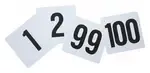 Winco TBN-100, Table Numbers Cards